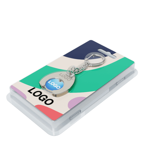 Toko - Gepersonaliseerde Winkelwagenmunthouder Toko - Gepersonaliseerde Winkelwagenmunthouder