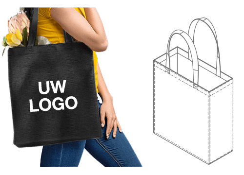 Porta - Bedrukte tote bags met logo Porta - Bedrukte tote bags met logo