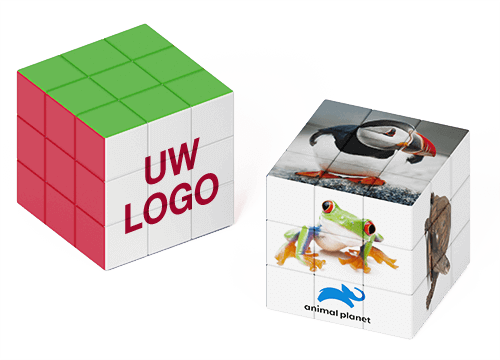 Blox - Bedrukte promotionele Magische kubussen Blox - Bedrukte promotionele Magische kubussen