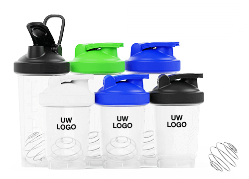 Mix - Bedrukte promotionele Shaker-flessen Mix - Bedrukte promotionele Shaker-flessen