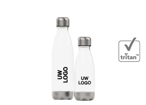 Nova Clear - Bedrukte waterflessen logo