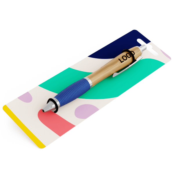 Ridge - Bedrukte promotionele Bamboe pennen