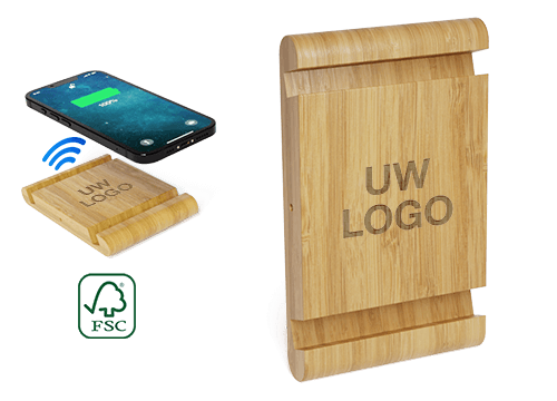 Terra - Draadloze Oplader met eigen logo Terra - Draadloze Oplader met eigen logo