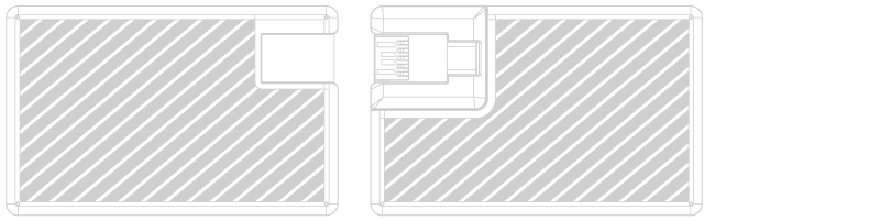USB kaart Zeefdruk USB kaart Zeefdruk