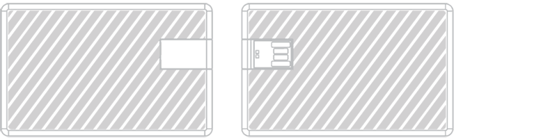 USB kaart Zeefdruk USB kaart Zeefdruk