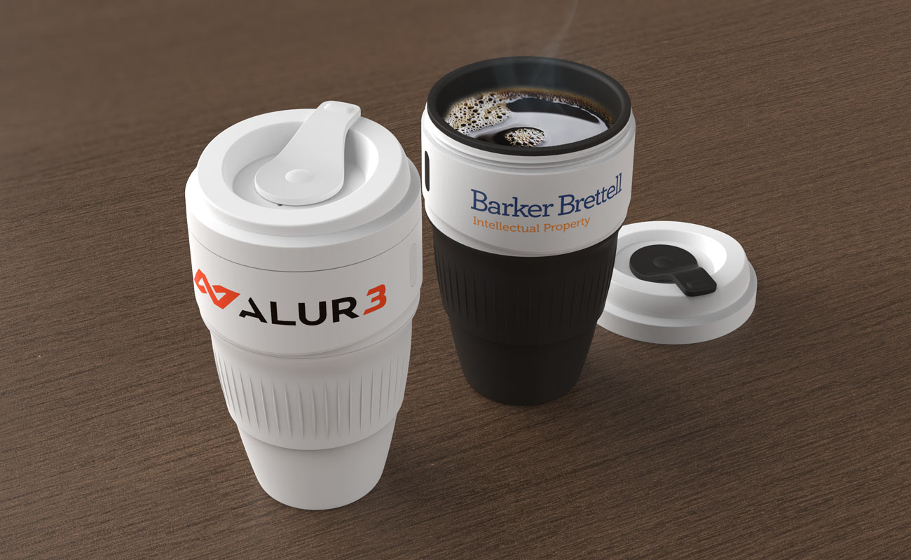 Barista - Met logo bedrukte reismok gallery thumbnail