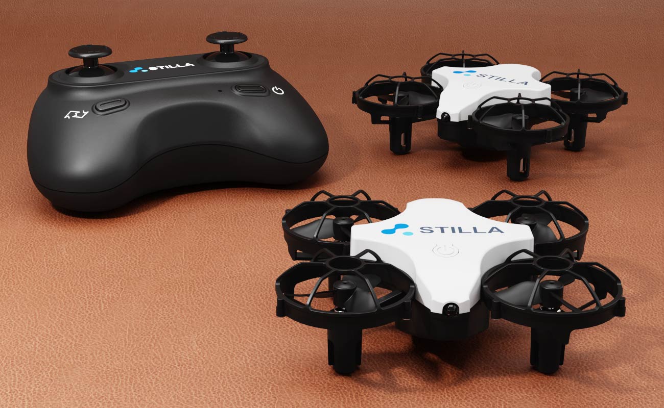 Bee - Mini Drone met Logo gallery thumbnail