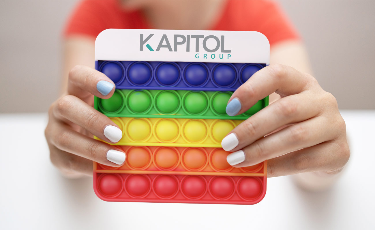 Bubble - Fidgets met logo gallery thumbnail