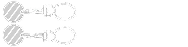 Winkelwagenmuntje Fotodruk Winkelwagenmuntje Fotodruk