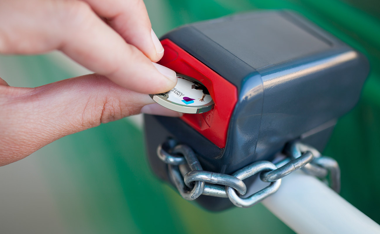 Chroma - Gepersonaliseerde Winkelwagenmunthouder gallery thumbnail