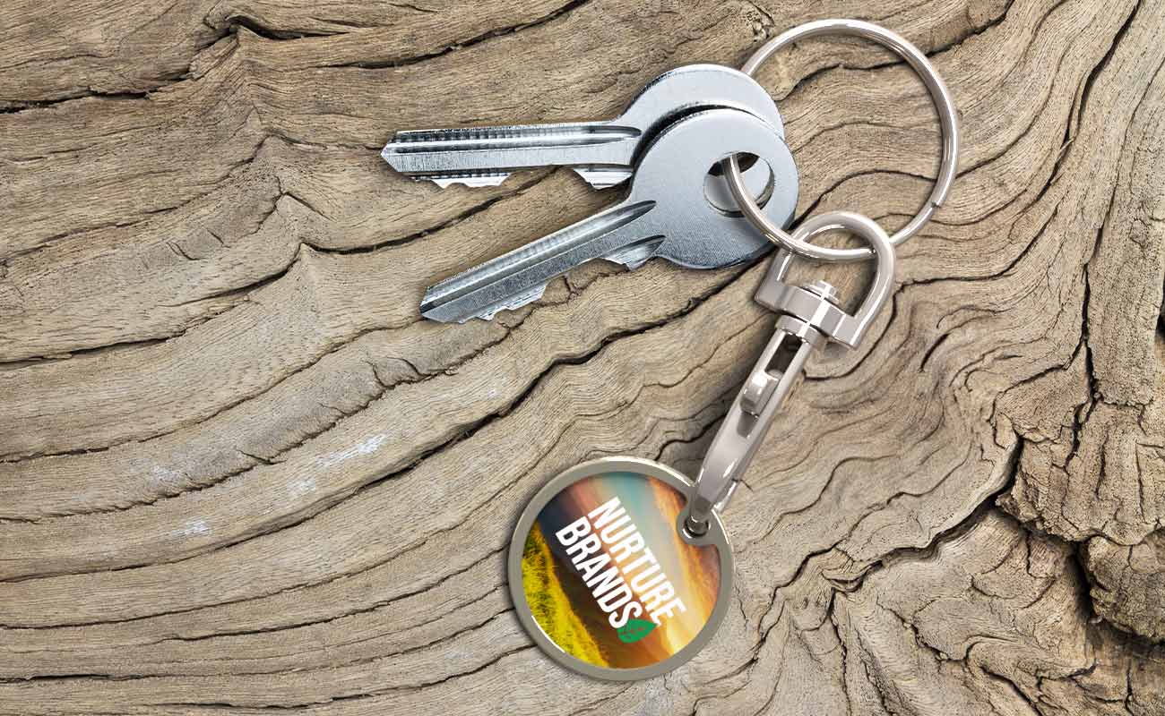 Chroma - Gepersonaliseerde promotionele Winkelwagenmunthouder gallery thumbnail