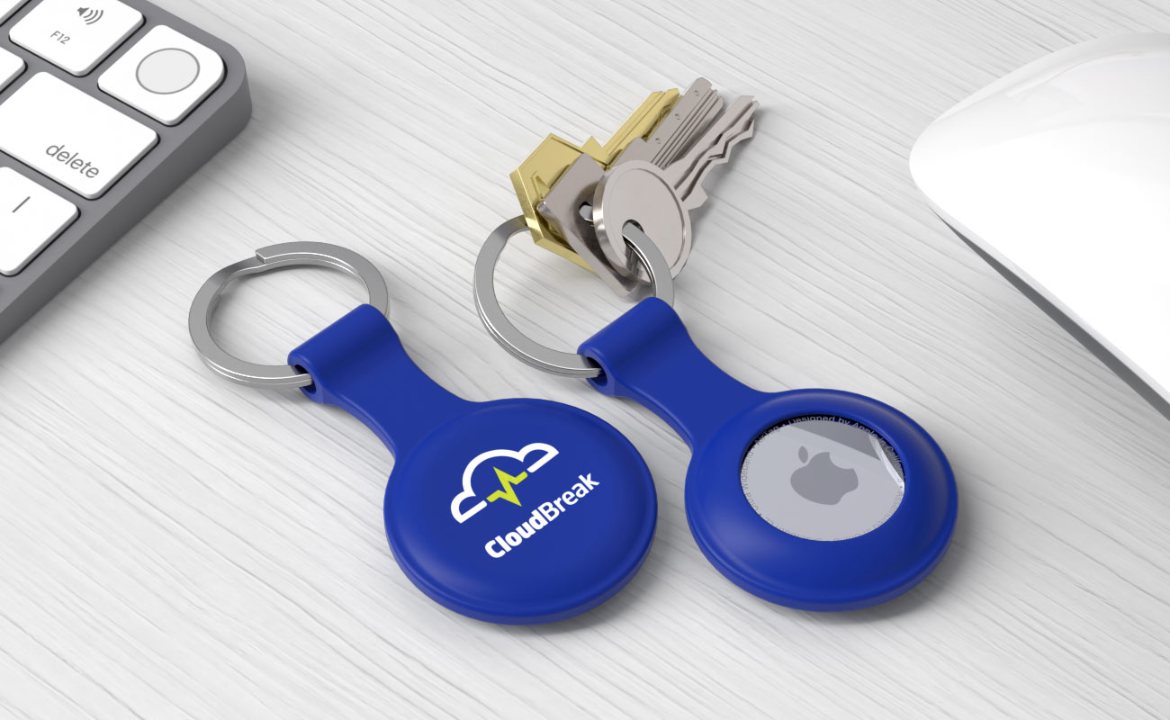 Cradle - AirTag Cases met logo gallery thumbnail