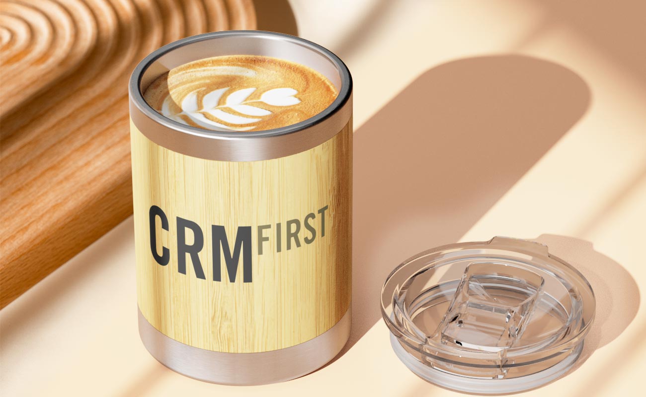 Crew Bamboo - Met logo bedrukte bamboe reismokken gallery thumbnail