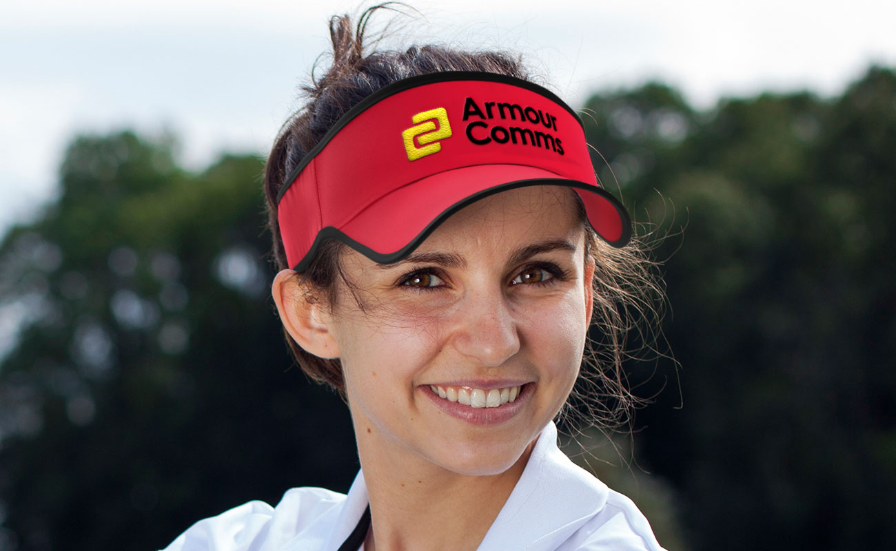 Cruise - Bedrukte zonneklep met Logo gallery thumbnail