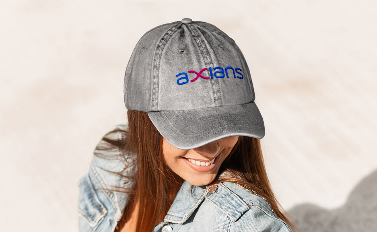 Drift - Gepersonaliseerde Denim Gewassen Petten gallery thumbnail