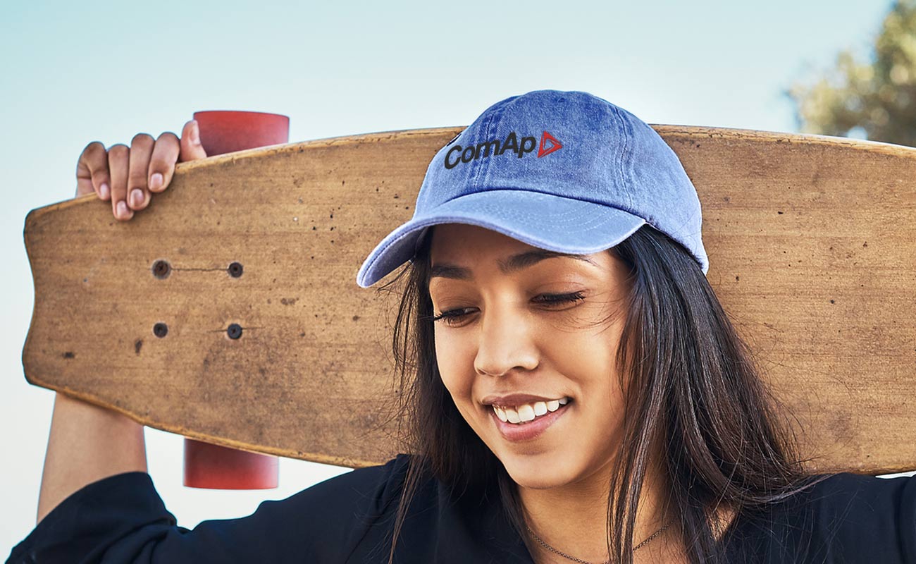 Drift - Gepersonaliseerde promotionele Denim Gewassen Petten gallery thumbnail