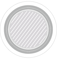Vliegende schijf Fotodruk