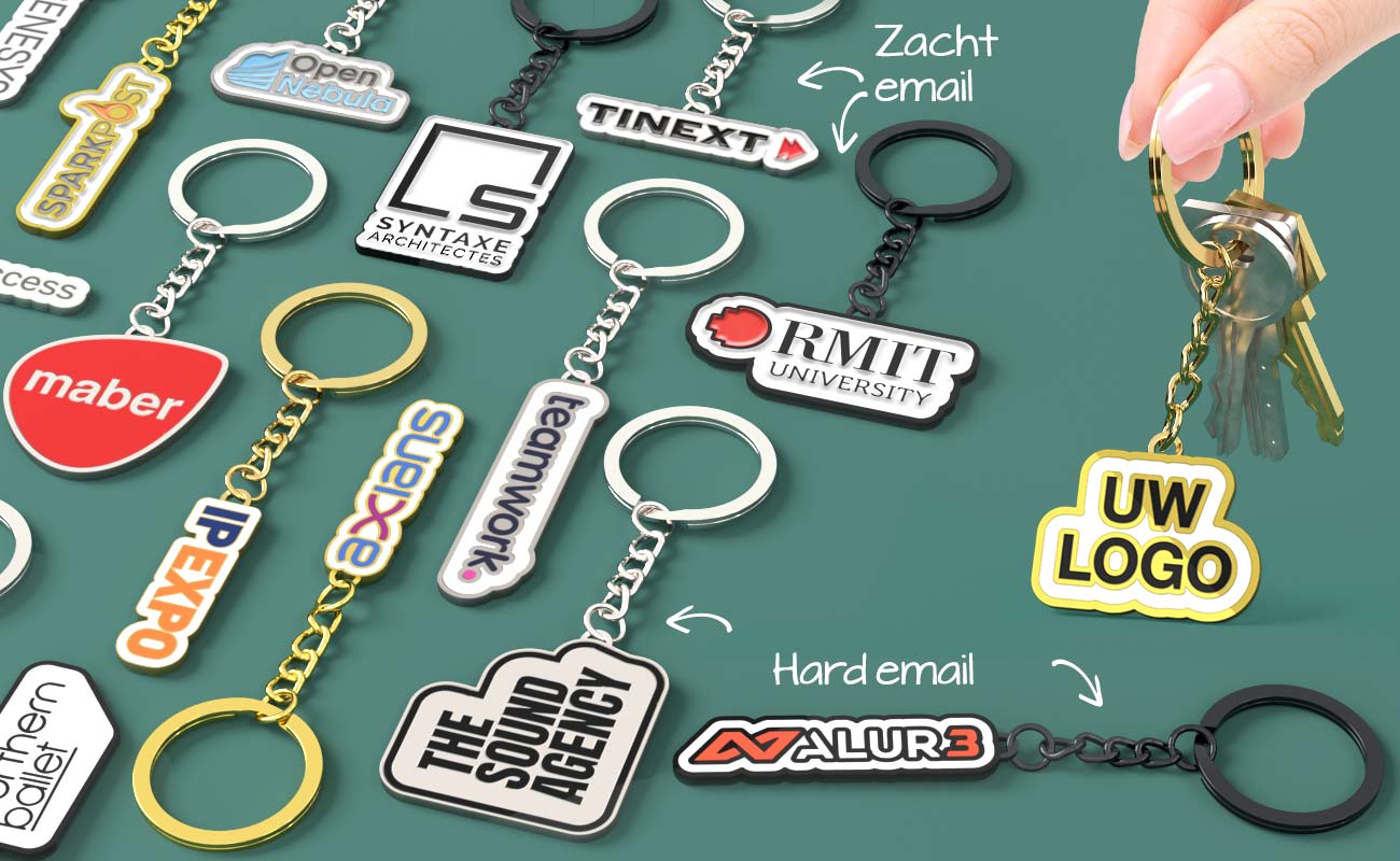 Emaille sleutelhanger Sleutelhanger