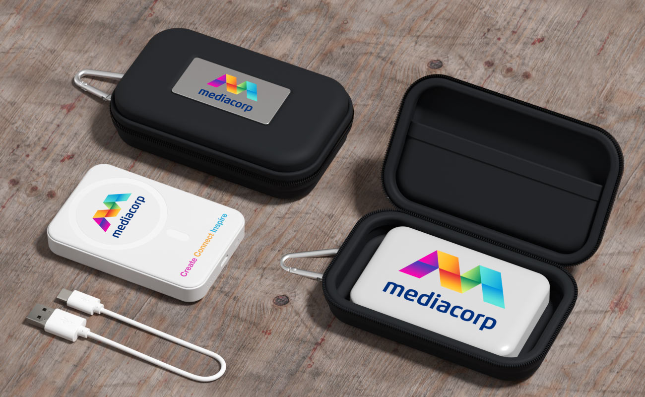 Force - Magnetische draadloze powerbanks met logo gallery thumbnail