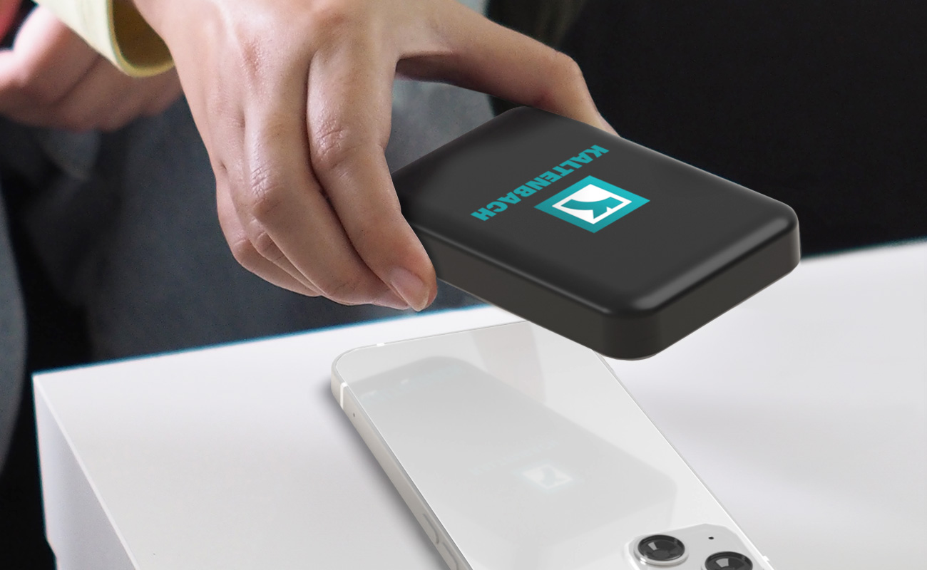 Force - Promotionele Magnetische draadloze powerbanks met gepersonaliseerd logo gallery thumbnail