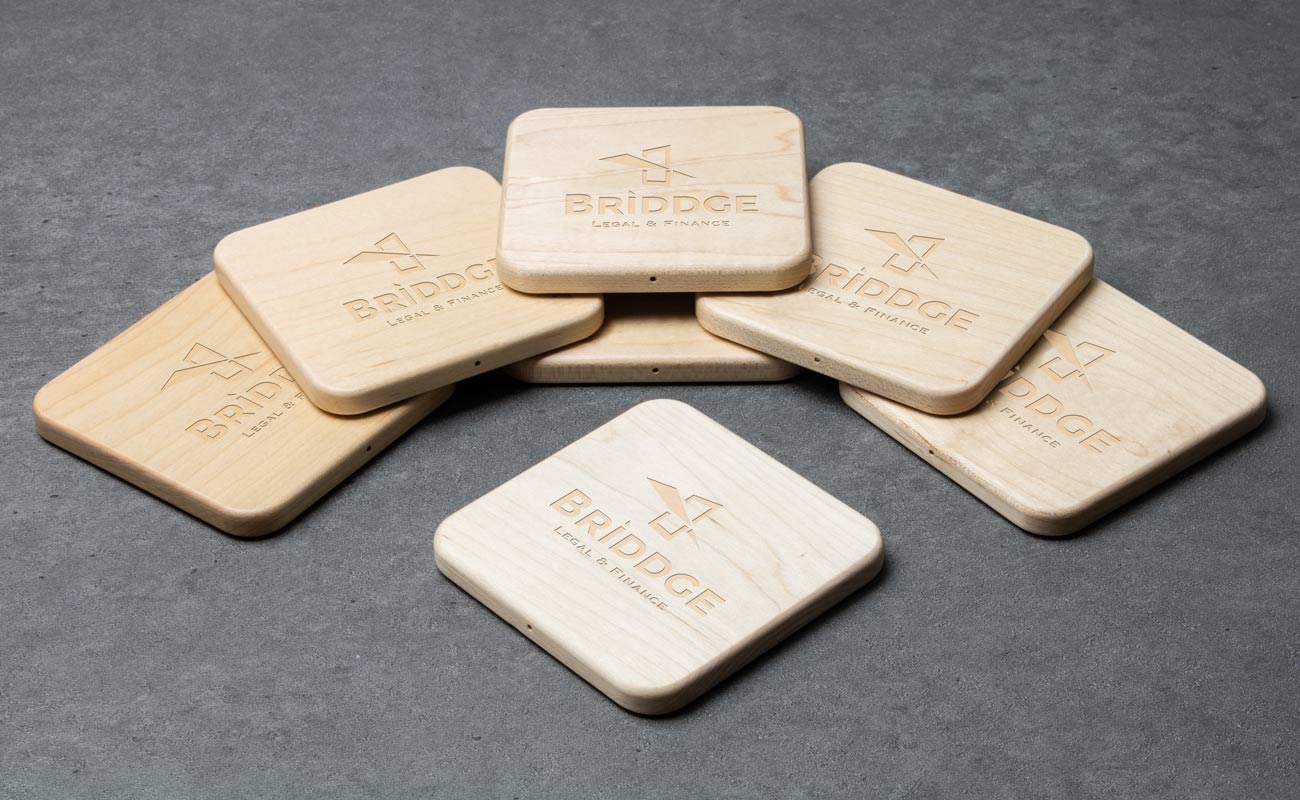 Forest - Draadloze Oplader met eigen logo gallery thumbnail