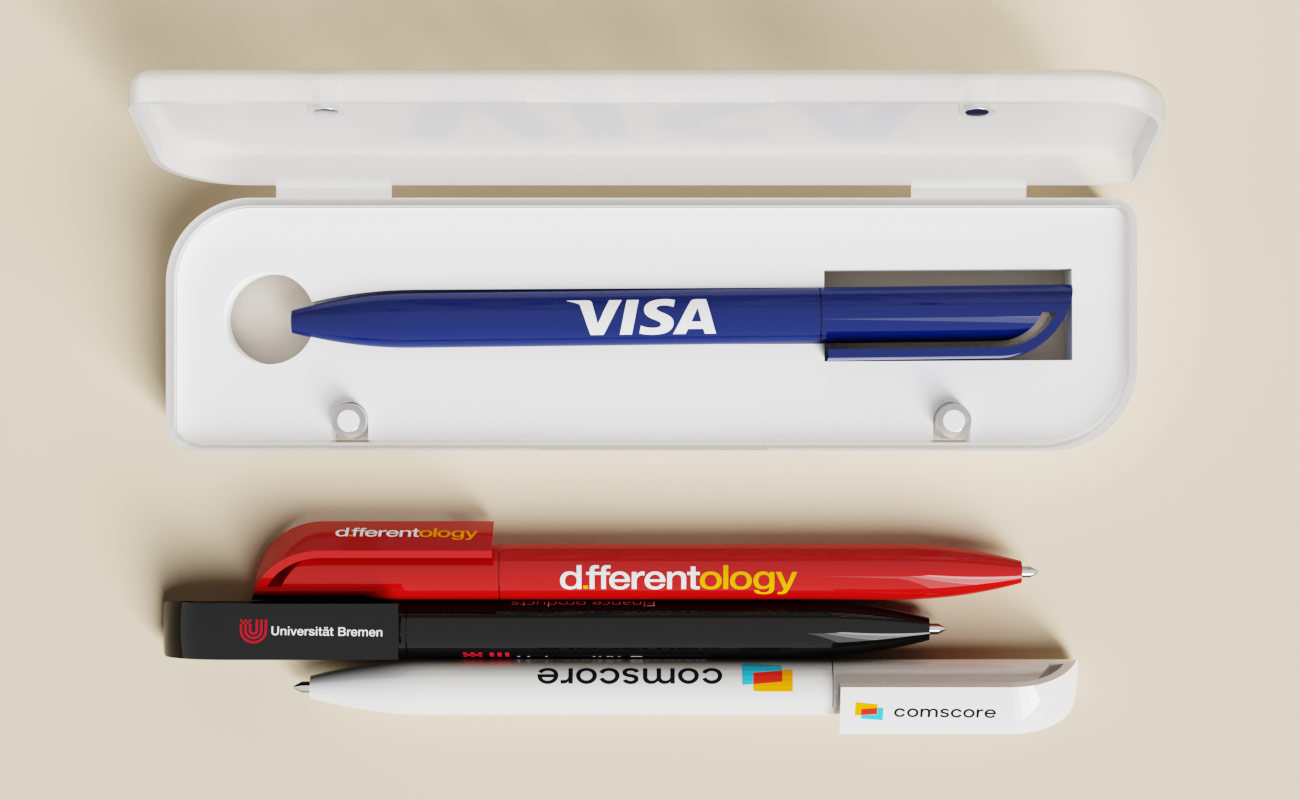 Frosty - Op maat gemaakte promotie pennen gallery thumbnail