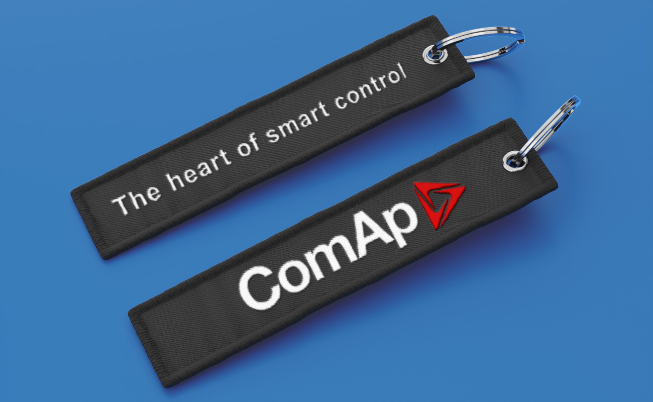 JetTag - Stoffen sleutelhangers met logo gallery thumbnail