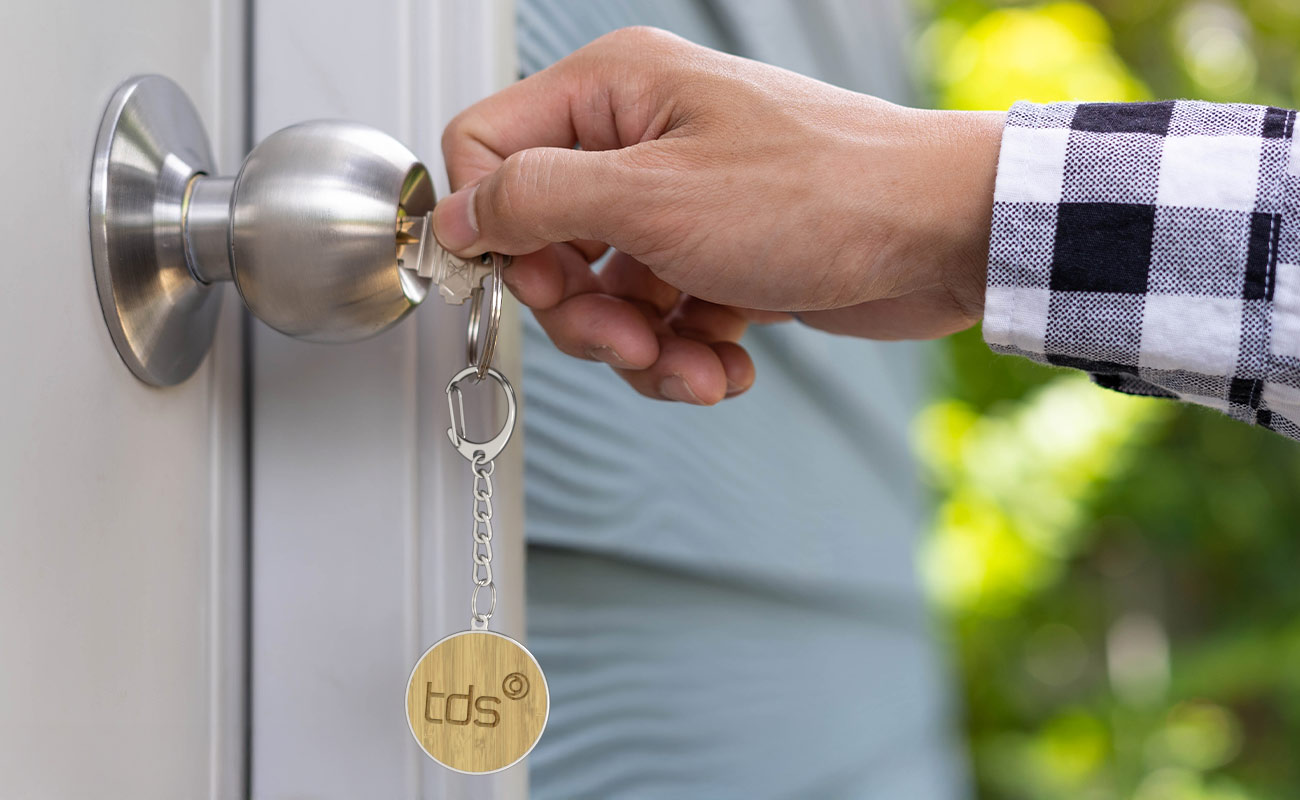 KeyCraft - Gepersonaliseerde promotionele Bamboe sleutelhangers gallery thumbnail