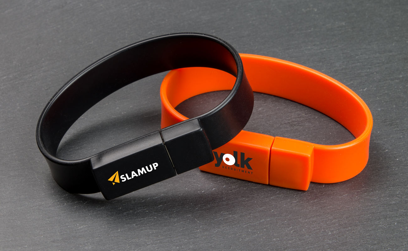 Lizzard - Logo USB armbanden gallery thumbnail