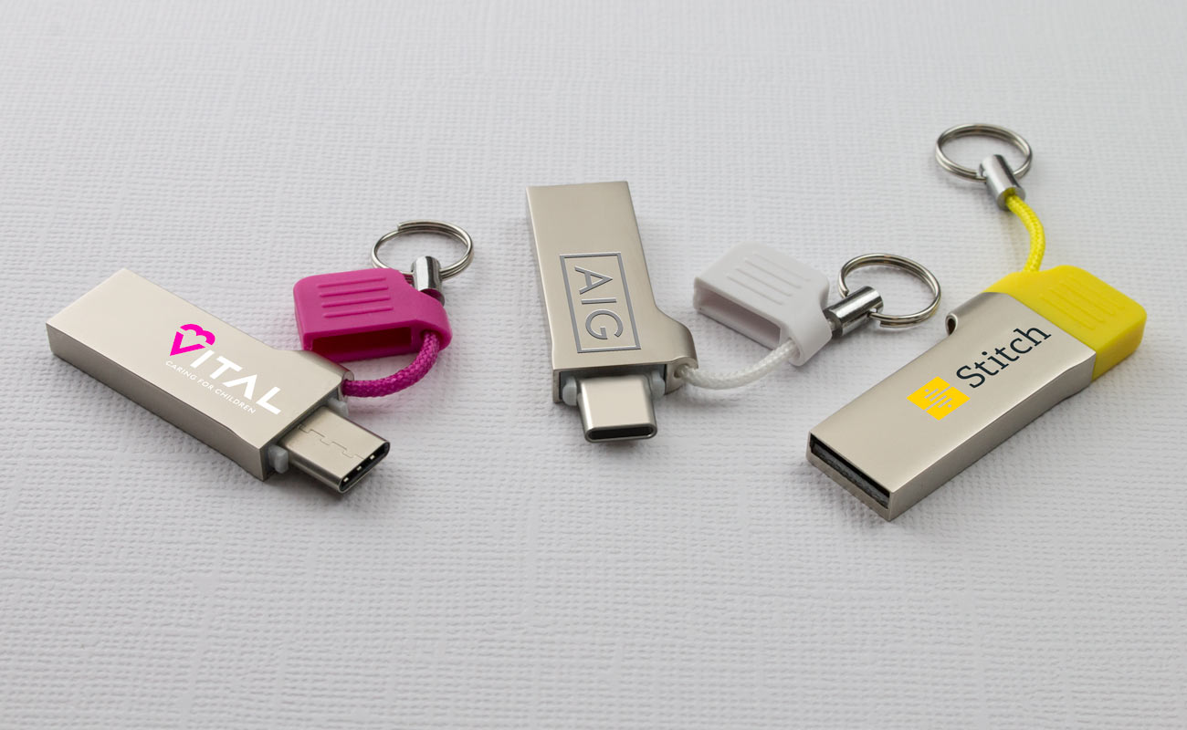 Lynx - USB Stick Bedrukken met USB-C