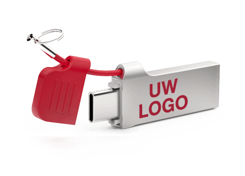 Lynx - Bedrukte USB Sticks met USB-C