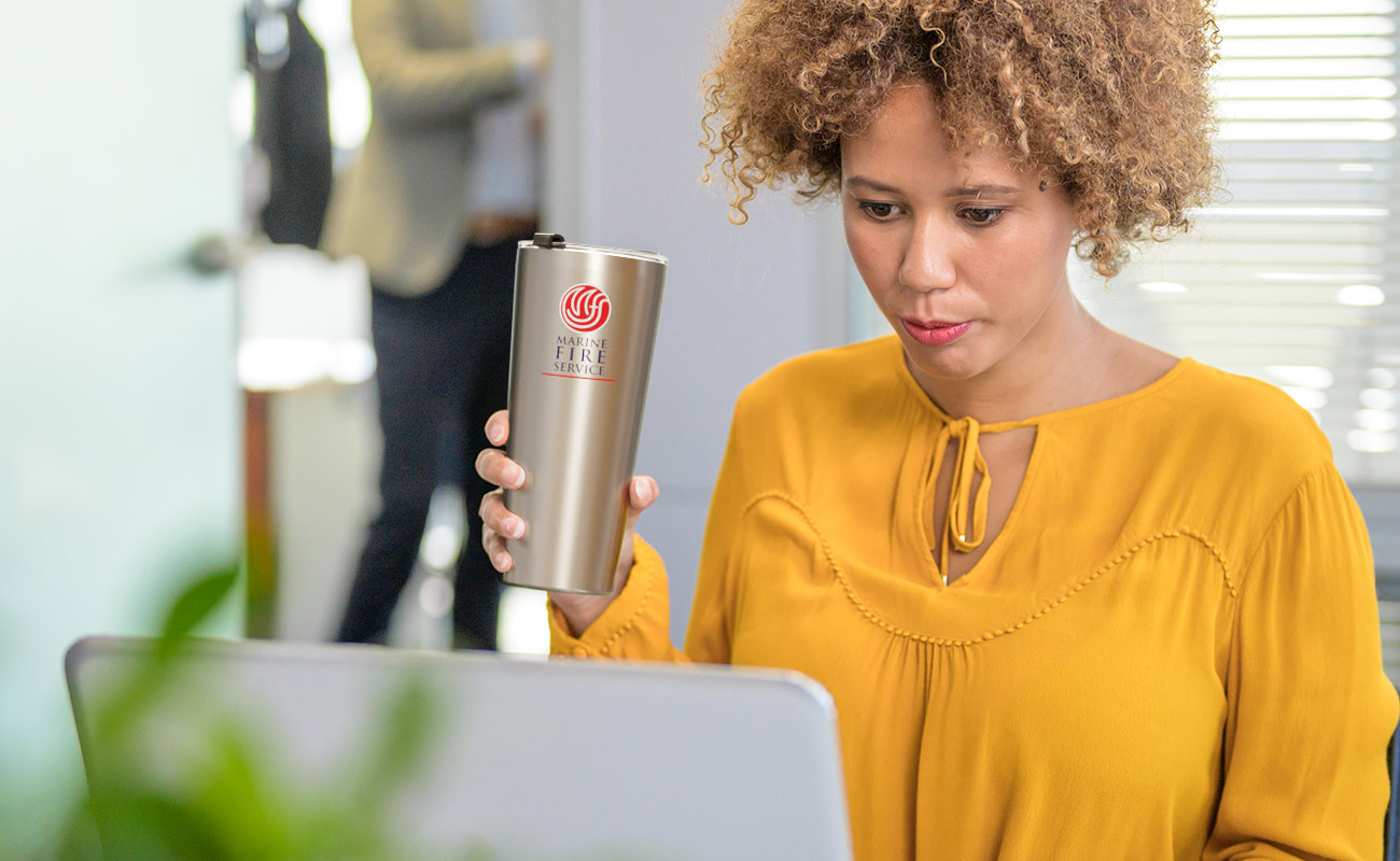 Metro - Met logo bedrukte reismok gallery thumbnail