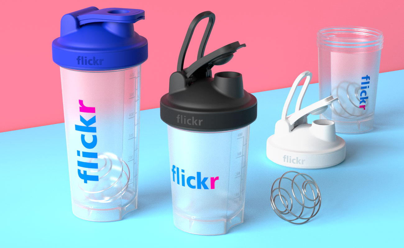 Mix - Shaker-flessen met logo gallery thumbnail
