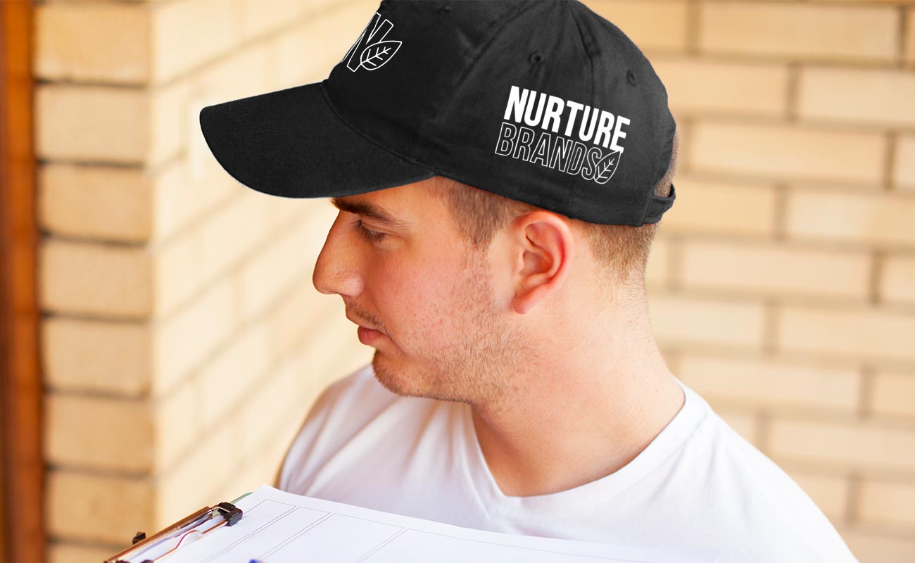 Mode - Petten met logo gallery thumbnail