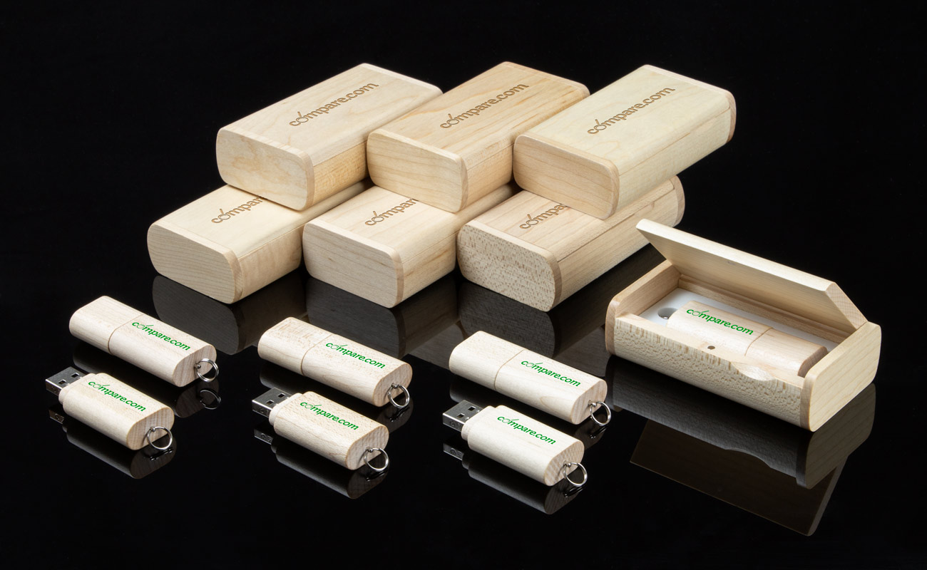 Nature - USB Stick Hout gallery thumbnail