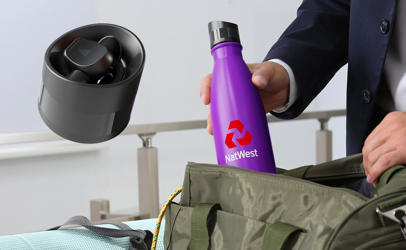 Nova Pure - Dubbelwandige waterflessen gepersonaliseerd gallery thumbnail