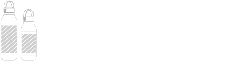 Waterfles Zeefdruk