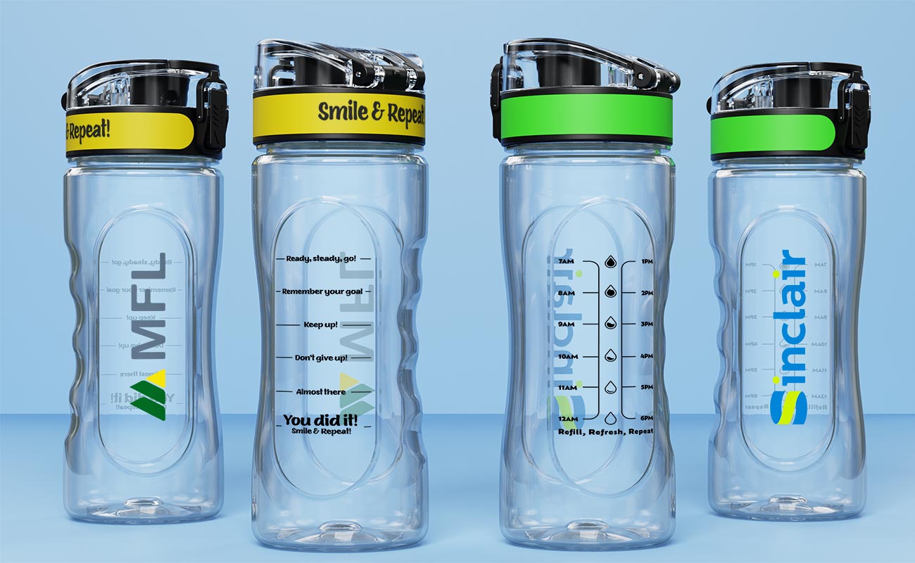 Pacific - Aangepaste Plastic waterflessen gallery thumbnail