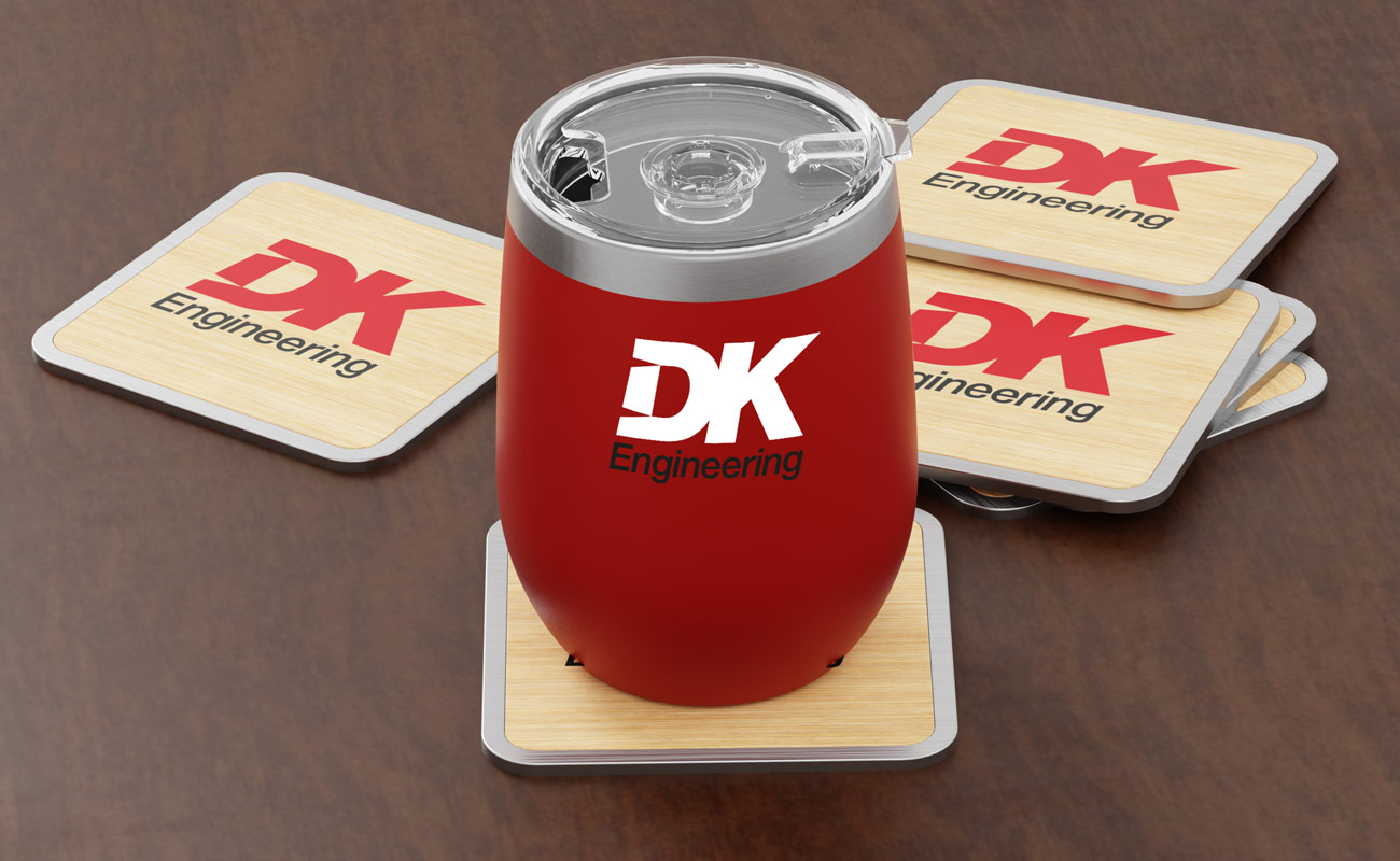 Panel - Gepersonaliseerde promotionele Bamboe Onderzetters gallery thumbnail