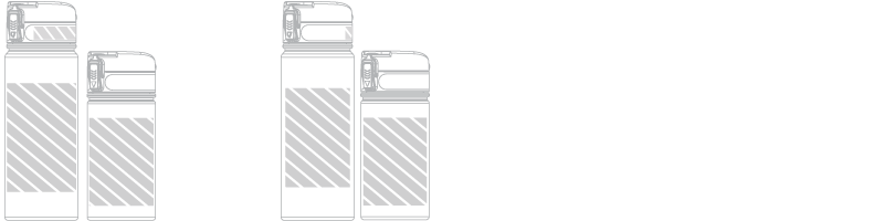 Waterfles Zeefdruk Waterfles Zeefdruk