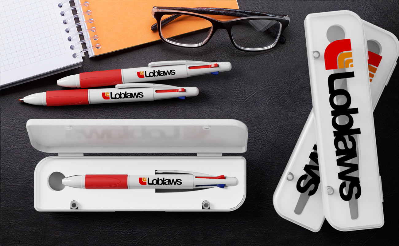 Quad - Gepersonaliseerde 4 kleuren pennen gallery thumbnail