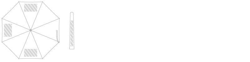 Paraplu Fotodruk