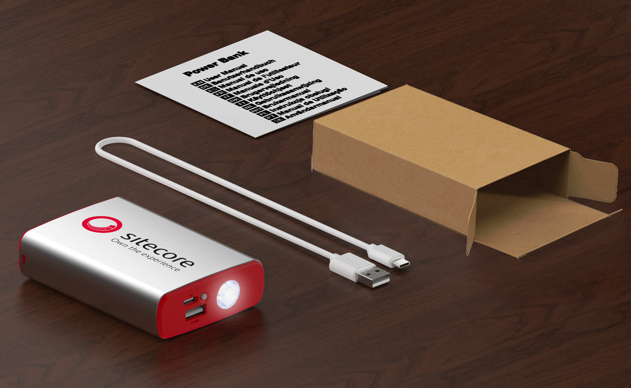 Rex - Bedrukte Powerbanks gallery thumbnail