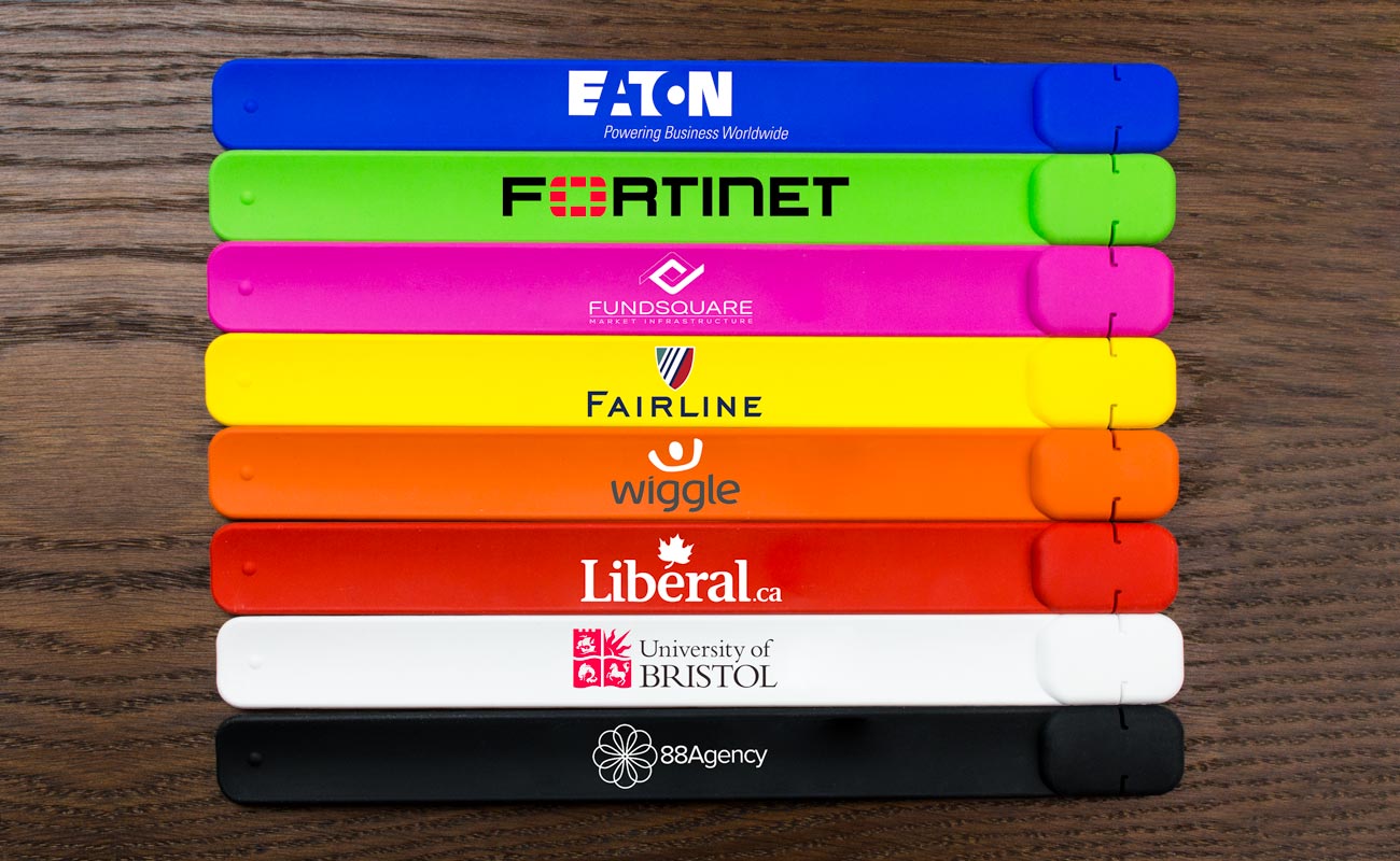 Slap - bedrukte USB armband gallery thumbnail