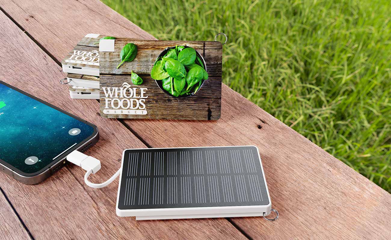 Solar Card - Aangepaste zonne draagbare lader gallery thumbnail