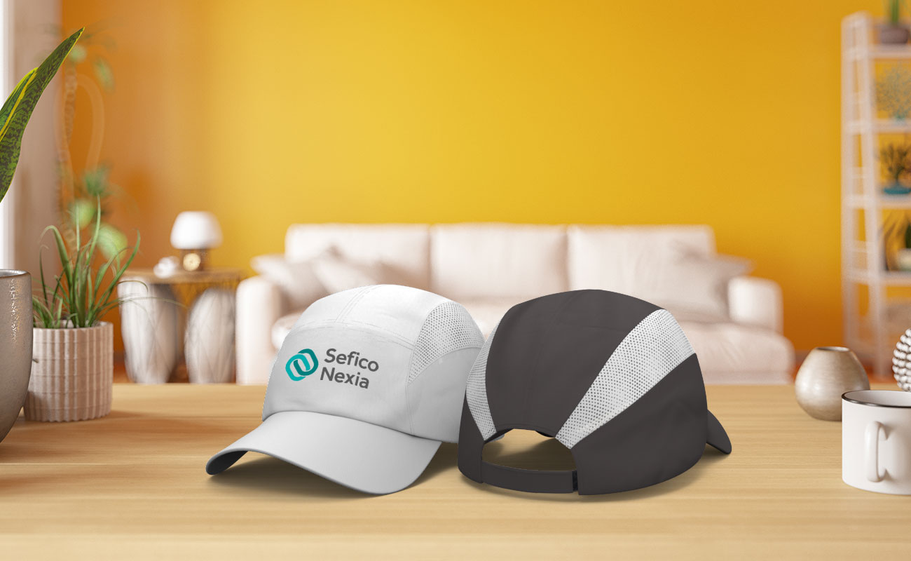 Sprinter - running petten met logo gallery thumbnail