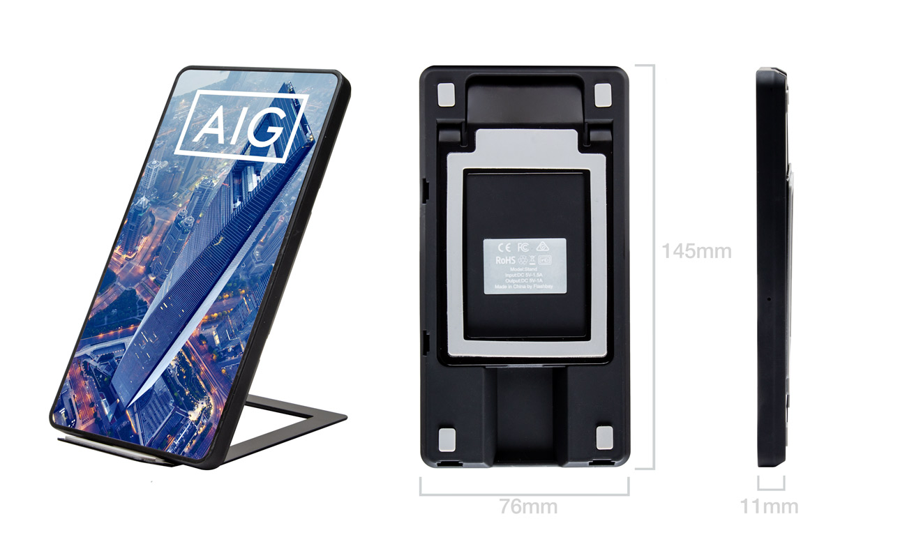 Stand - Draadloze Oplader met eigen logo gallery thumbnail