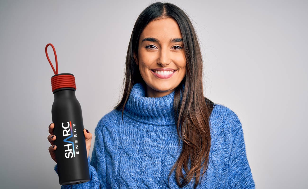 Stratus - Waterflessen staffel met logo gallery thumbnail