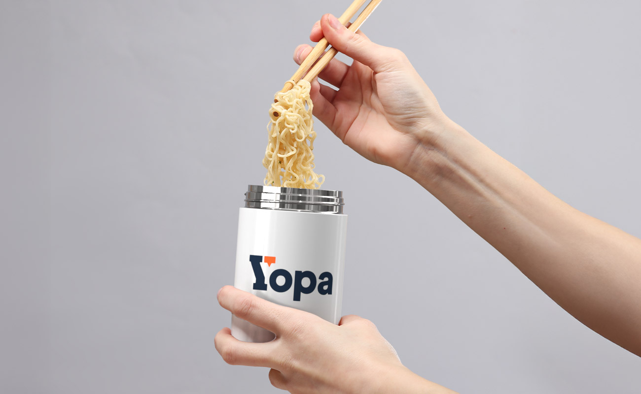 Tastie - Gepersonaliseerde promotionele Geïsoleerde voedselcontainers gallery thumbnail