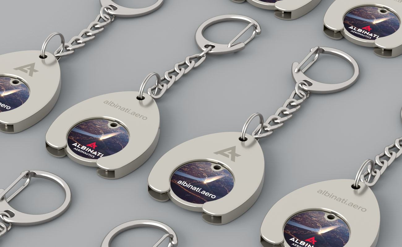 Toko - Op maat gemaakte promotie Winkelwagenmunthouder gallery thumbnail